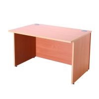 Jemini Intro Bavarian Beech 1200mm Reception Desk KF838350
