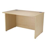 Jemini Intro Warm Maple 1200mm Reception Desk KF838406