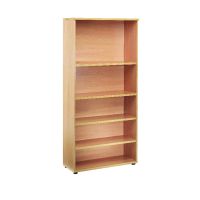 First 2000mm Bookcase 4 Shelf Beech KF839200
