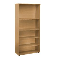 First 2000mm Bookcase 4 Shelf Oak KF839203