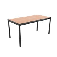 Jemini Titan Multipurpose Classroom Table 1200x600x640mm Beech/Black KF882420