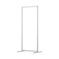 Nobo Modular Free Standing Room Divider Acrylic 800x50x1800mm Clear KF90383