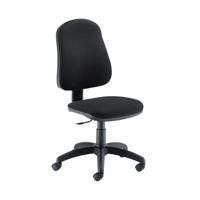 Jemini Teme Medium Back Chair 640x640x1010-1140mm Black KF90900