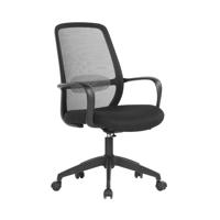 First Soho Task Chair 640x640x965-1040mm Mesh Back Black KF90954