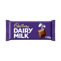 Cadbury Dairy Milk Chocolate Bar 110g 4057359
