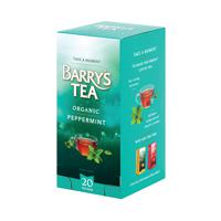 Barrys Organic Peppermint Tea String/Tag/Envelope (Pack of 20) 2805