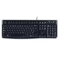 Logitech K120 Business Keyboard Spill Resistant Low Profile Quiet Keys Black 920-002524