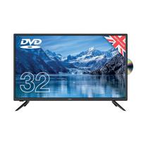 Cello 32 Inch Freeview HD LED TV with DVD Player 1080i C3220F