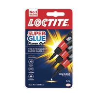 Loctite Super Glue Mini Trio Power Gel 3x1g (Pack of 3) 2642101