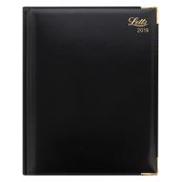 Letts Lexicon Quarto Week to View Appointment Black 2019 19-TL3YBK