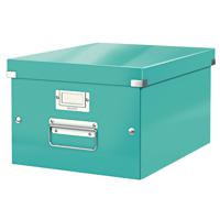 Leitz WOW Click and Store Box Medium Ice Blue 60440051