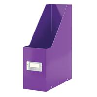 Leitz WOW Click and Store Magazine File Purple 60470062