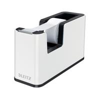 Leitz WOW Tape Dispenser Dual Colour White/Black 53641095