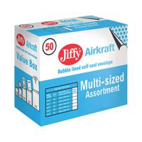 Jiffy AirKraft Bag Assorted Sizes (Pack of 50) JL-SEL-A