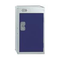One Compartment Quarto Locker 300x300x511mm Blue Door MC00073