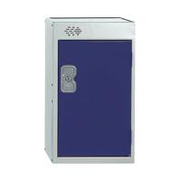 One Compartment Quarto Locker 300x450x511mm Blue Door MC00079