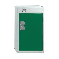 One Compartment Quarto Locker 300x450x511mm Green Door MC00082