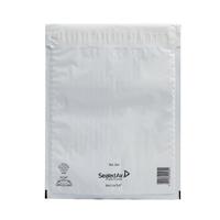 Mail Lite Tuff Bubble Lined Postal Bag Size G/4 240x330mm White (Pack of 50) 103015253