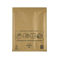 Mail Lite Bubble Lined Postal Bag Size H/5 270x360mm Gold (Pack of 50) 103027407