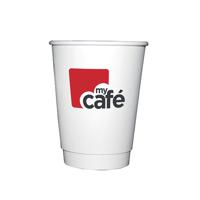 Mycafe 12Oz Double Wall Hot Cups (Pack of 500) HVDWPA12V