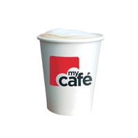 MyCafe 8oz Single Wall Hot Cups (Pack of 50) HVSWPA08V