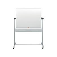 Nobo Steel Magnetic Mobile Whiteboard 1200x900mm 190129