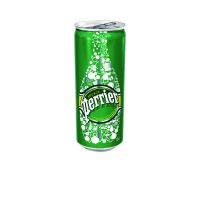Perrier Sparkling Water 33cl Can (Pack of 24) 11648958