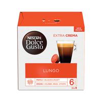 Nescafe Dolce Gusto Cafe Lungo Capsules (Pack of 48) 12431827