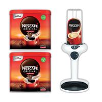Nescafe Original Coffee 750g x2 Get Aldo Dispenser Machine FOC