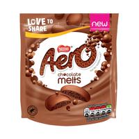 Nestle Aero Melts Milk Chocolate Pouch Bag 92g 12500157