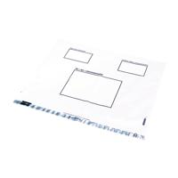 GoSecure Envelope Extra Strong Polythene 440x320mm Clear (Pack of 100) PB30303