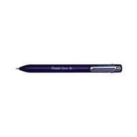 Pentel Izee 4 Colour Ballpoint Pen Assorted (Pack of 12) BXC470-DV-ACDV