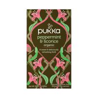 Pukka Peppermint and Liquorice Tea (Pack of 20) P5041