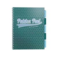 Pukka Glee Project Book Green A4 (Pack of 3) 3005-GLE