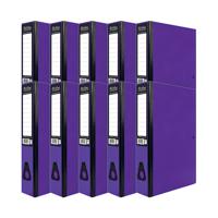 Pukka Brights Box File Foolscap Purple (Pack of 10) BR-7778
