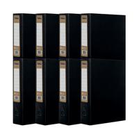 Pukka Recycled Box File Foolscap Black (Pack of 8) RF-9486