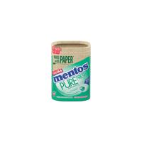 Mentos Pure Fresh Spearmint Gum x50 pieces Paper Bottle (Pack of 6) 9063001