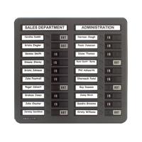 Indesign 20 Names In/Out Board Grey WPIT20I