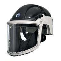 PureFlo PAPR with Face Shield And Hard Hat Black