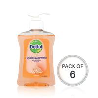 Dettol Moisture Hand Wash 250ml (Pack Of 6) 74992
