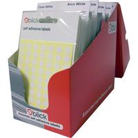 Blick White Labels In Dispensers 24x37mm Pack Of 640 Rs