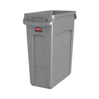 Rubbermaid Slim Jim Vented Container 60L Grey 3541-GRY/R001192