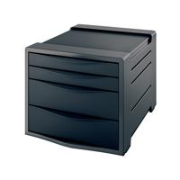 Rexel Choices Drawer Cabinet Black 2115609