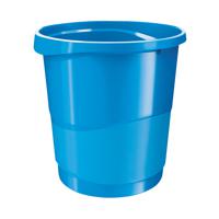 Rexel Choices Waste Bin 14 Litre Blue 2115619