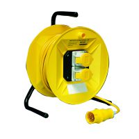 Extension Cable 25 Metre 16Amp 110V 2-Socket 1.5mm 349794