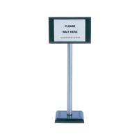 PVC Post 110cm with Sign A4 Holder 370445
