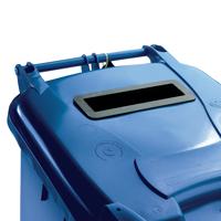 Confidential Waste Wheelie Bin 360 Litre Blue 377893