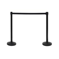 VFM Barriers with 3.4m Belt Blk (Pack of 2) 421934