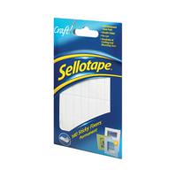 Sellotape Sticky Fixers Permanent 12mmx25mm (Pack of 140) 1445422