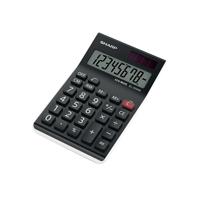 Sharp EL310AN Semi-Desktop 8-Digit Calculator Black